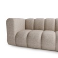 Modułowa sofa 3-osobowa Berry Duo beżowy szenil