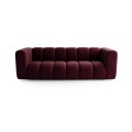 Modułowa sofa 3-osobowa Berry Duo aksamitne bordo