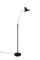 Lampa podłogowa TRAVELLER czarna / złota