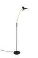 Lampa podłogowa TRAVELLER czarna / złota