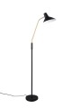 Lampa podłogowa TRAVELLER czarna / złota