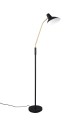Lampa podłogowa TRAVELLER czarna / złota