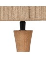 Elegancka lampa stołowa TOBA drewno / juta