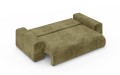Nowoczesna sofa z funkcją spania Meva oliwkowy szenil