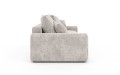 Nowoczesna sofa z funkcją spania Meva Small beżowy szenil