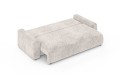 Nowoczesna sofa z funkcją spania Meva Small beżowy szenil
