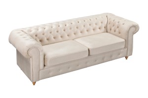 Sofa 2,5 os. klasyczny Chesterfield Wellington