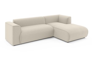 Nowoczesny narożnik Solar beżowa plecionka