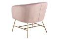 Fotel Ramsey rose/gold Astona