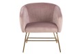 Fotel Ramsey rose/gold Astona