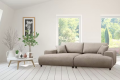 Nowoczesna sofa typu Daybed taupe