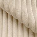 Komfortowa duża sofa z funkcją spania Teddy beżowa