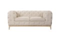 Elegancka klasyczna sofa 2 os. Chesterfield Lancaster