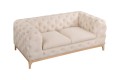 Elegancka klasyczna sofa 2 os. Chesterfield Lancaster