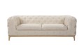 Elegancka klasyczna sofa 2,5 os. Chesterfield Lancaster