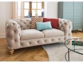 Elegancka pikowana sofa 2 os. Chesterfield Somerset