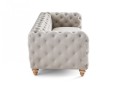 Elegancka pikowana sofa 3 os. Chesterfield Somerset