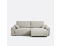 Nowoczesna sofa narożna z funkcją spania Narima