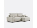 Nowoczesna sofa narożna z funkcją spania Narima