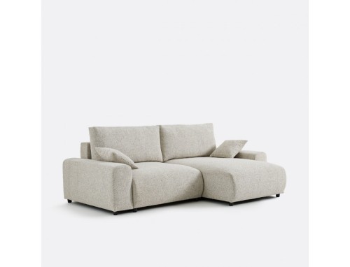Nowoczesna sofa narożna z funkcją spania Narima