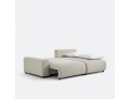 Nowoczesna sofa narożna z funkcją spania Narima