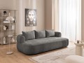 Nowoczesna sofa 3-osobowa Lima grafitowa