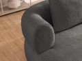 Nowoczesna sofa 3-osobowa Lima grafitowa