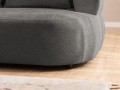 Nowoczesna sofa 3-osobowa Lima grafitowa