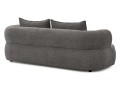 Nowoczesna sofa 2-osobowa Lima grafitowa