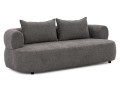 Nowoczesna sofa 2-osobowa Lima grafitowa