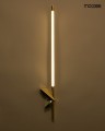 Lampa ścienna ESPADA złota MOOSEE