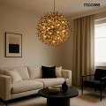 Lampa wisząca MONETE 65 złota MOOSEE