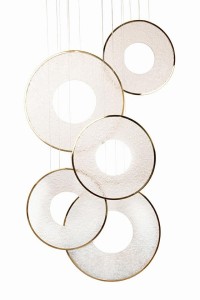 Lampa wisząca STARDUST złota MOOSEE