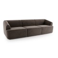 Sofa 3-osobowa Ave brązowa mokka