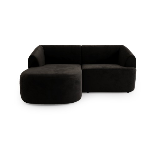 Narożnik 2-osobowy Ave czarny