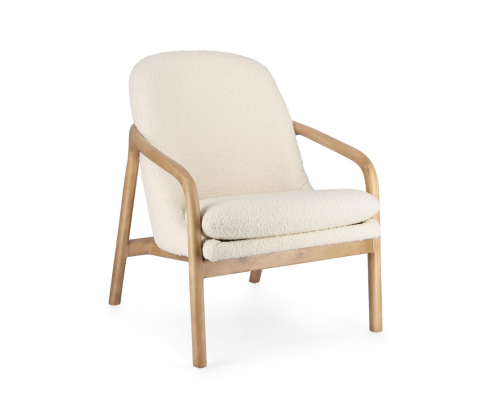 Fotel Elaide Pure Bouclé - Vintage Natural