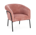 Fotel Camila Koralowy – Nowoczesny akcent kolorystyczny