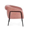 Fotel Camila Koralowy – Nowoczesny akcent kolorystyczny