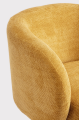 Fotel Julienne Musztardowy – Energetyczny akcent retro