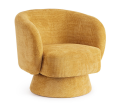 Fotel Julienne Musztardowy – Energetyczny akcent retro