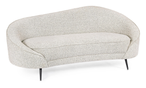 Sofa Costance Light Grey – Organiczny design w subtelnej szarości