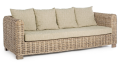 Trzyosobowa Sofa Rattanowa Fortaleza