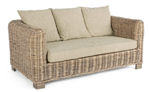 Sofa Fortaleza 2-osobowa – Naturalny urok Rattan Kubu