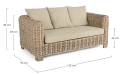 Sofa Fortaleza 2-osobowa – Naturalny urok Rattan Kubu