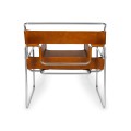 Fotel skórzany vintage koniakowy Walter Chair 