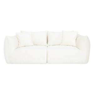 Sofa 2-osobowa Bona biała