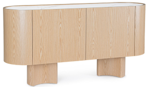 Komoda Otilia 2-drzwiowa – Dąb i Kamień