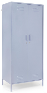 Szafa metalowa Cambridge 2-drzwiowa – Industrialny błękit