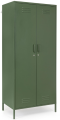 Szafa metalowa Cambridge 2-drzwiowa – Oliwkowa zieleń