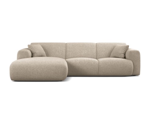 4-osobowa sofa narożna Molino beż szenil
